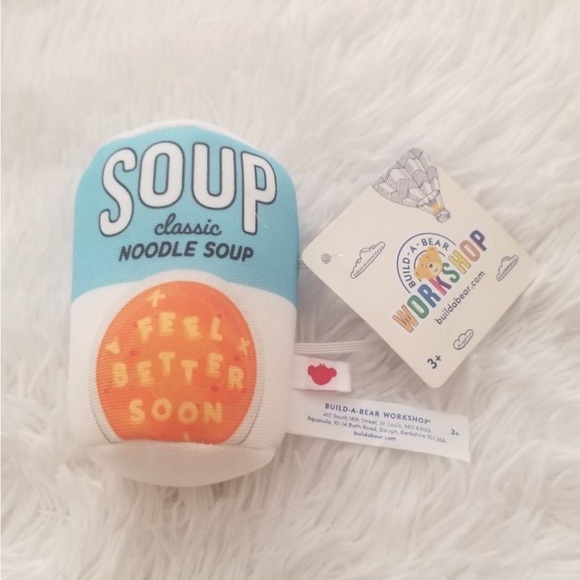 NWT Build-A-Bear Classic Noodle Soup Wristie - Picture 4 of 4